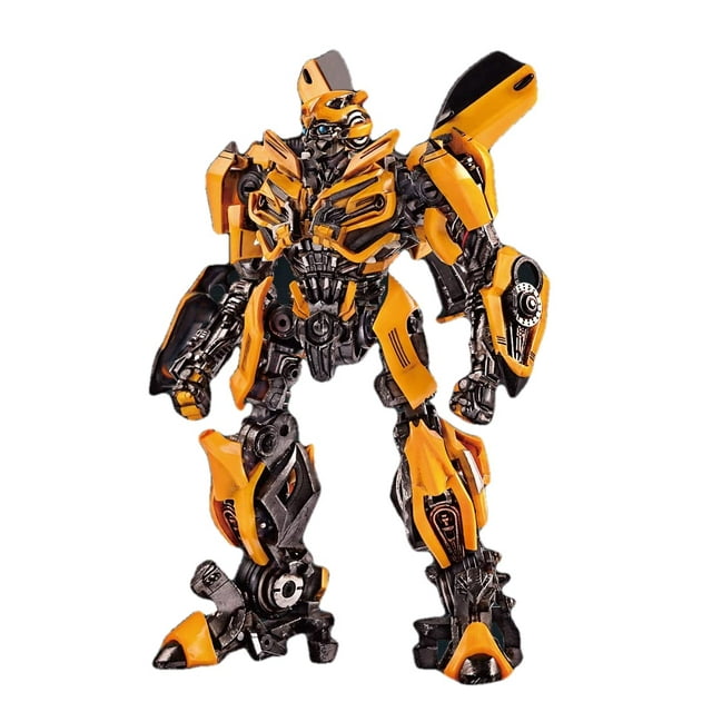 Transformers Bumblebee Camaro Figure Model Kit – Easy to Assemble 3D Articulated Action Pre Painted Collectible Series Toys Hobby