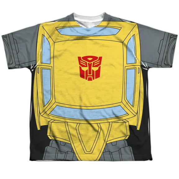Transformers - Bumblebee Costume - Youth Short Sleeve Shirt - Large