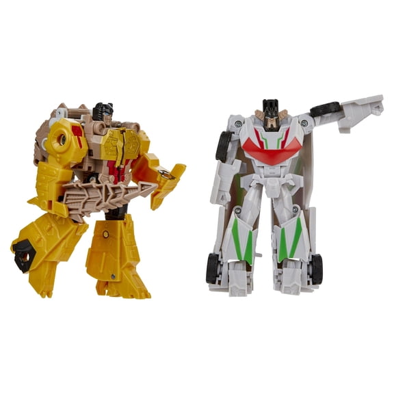 Transformers Bumblebee Cyberverse Adventures Dinobots Unite Combiners Wheelgrim Action Figure Set, 3 Pieces