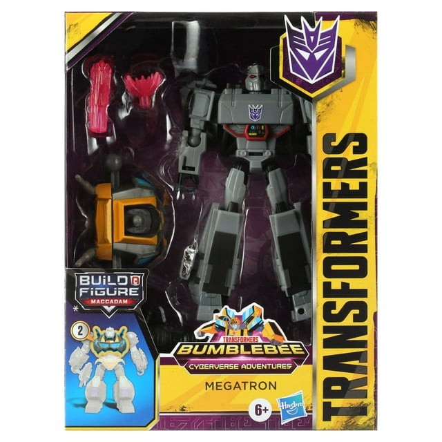 Transformers: Bumblebee Cyberverse Adventures Megatron Kids Toy Action Figure for Boys and Girls (5")