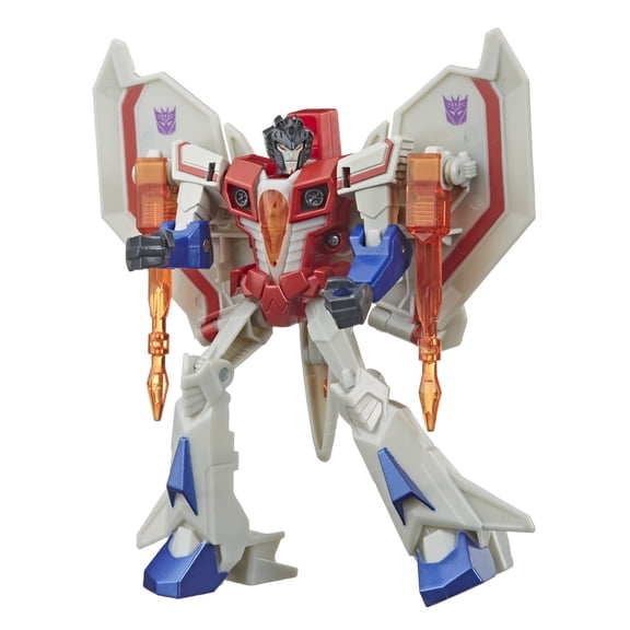Transformers Bumblebee Cyberverse Adventures Warrior Class Starscream, Action Figures