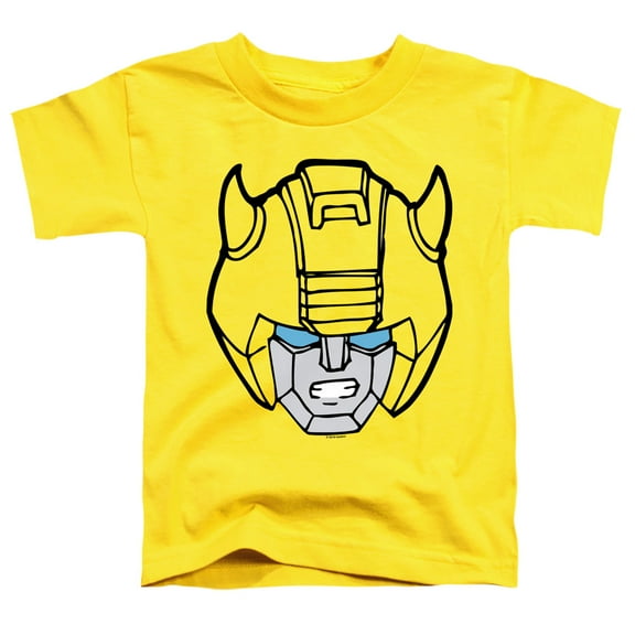 Transformers - Bumblebee Head - Toddler Short Sleeve Shirt - 4T