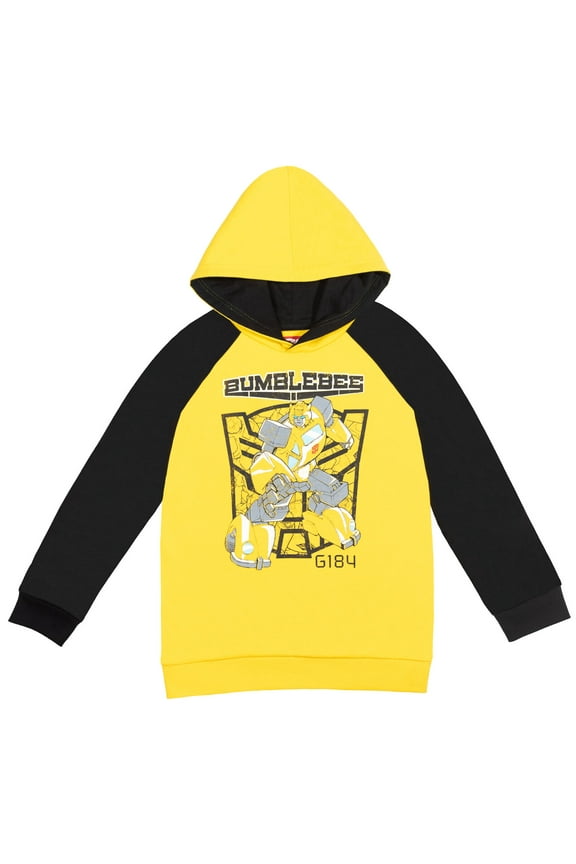 Bumblebee Little Boys Hoodie Yellow 5