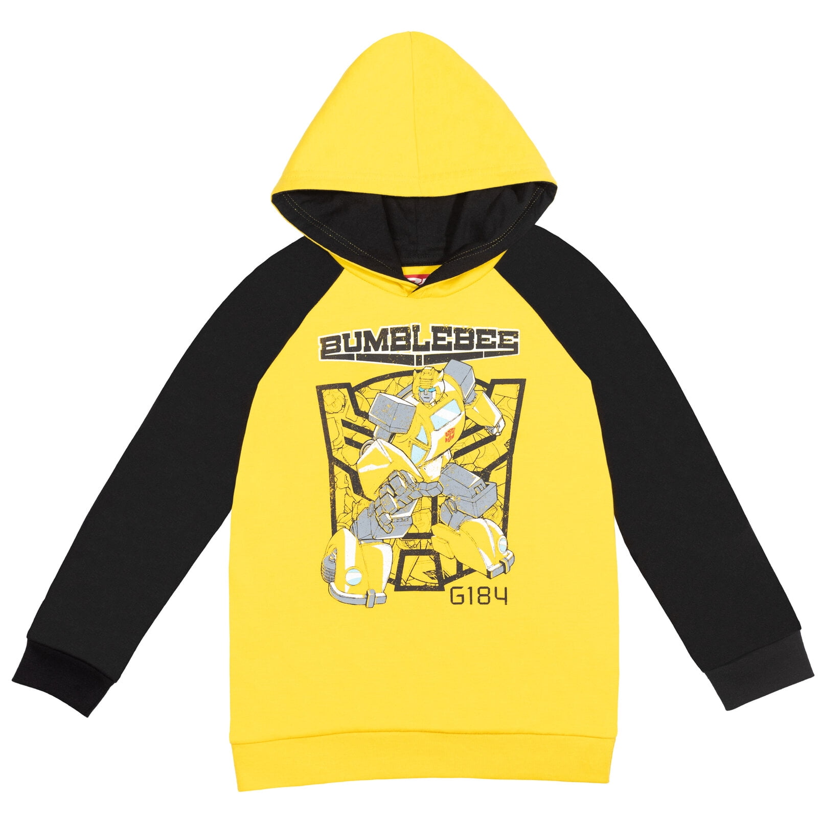 Transformers Bumblebee Little Boys Hoodie Yellow 6