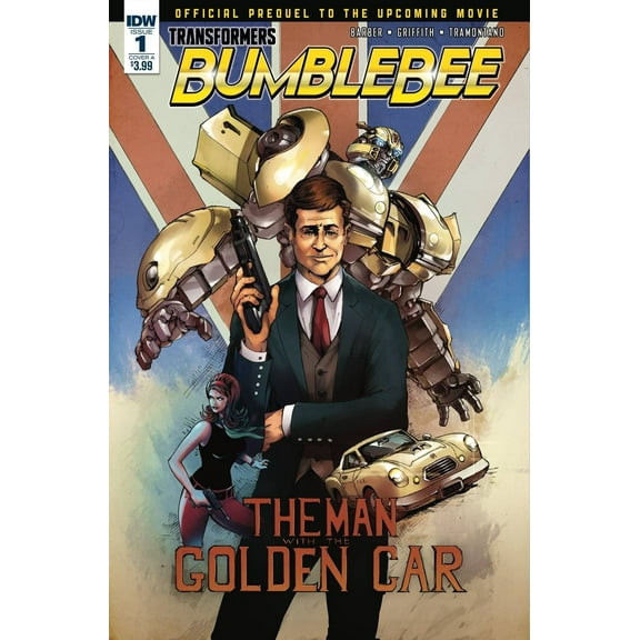 Transformers Bumblebee Movie Prequel #1 (Cvr A Griffith) Idw Publishing Comic Book