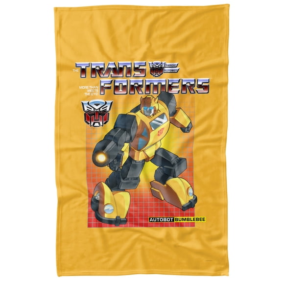 Transformers Bumblebee Silky Touch Super Soft Throw Blanket 36' x 58'