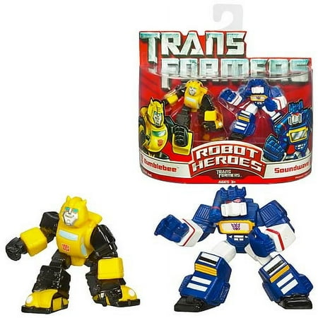 Transformers Robot Heroes Bumblebee & Soundwave (2006) Hasbro Figure Set