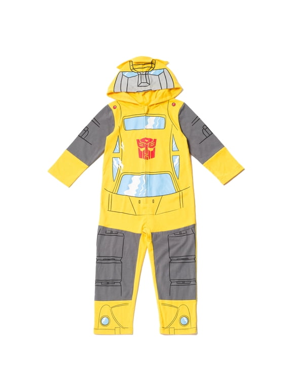 Bumblebee Zip Up Costume Coverall Toddler to Big Kid