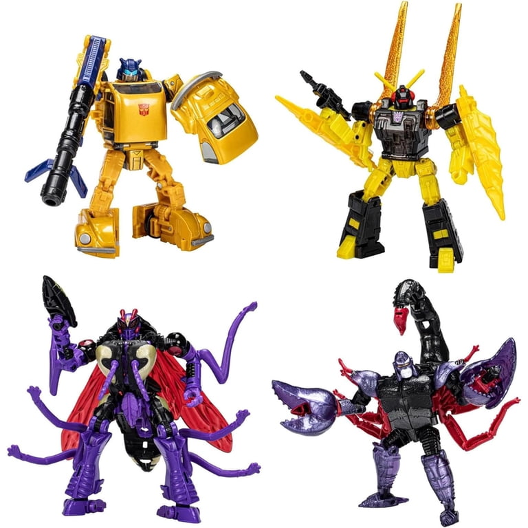 Transformers Buzzworthy Bumblebee Beast Action Figures, Characters