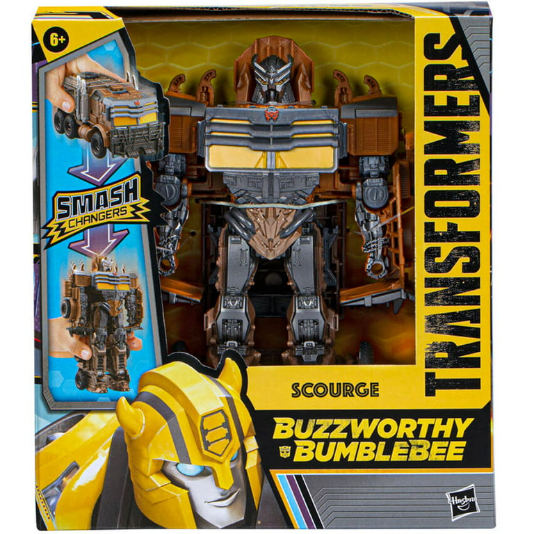 New transformers rise of the beasts Bloks Bumblebee & Scourge Model Kit Set  of 2 