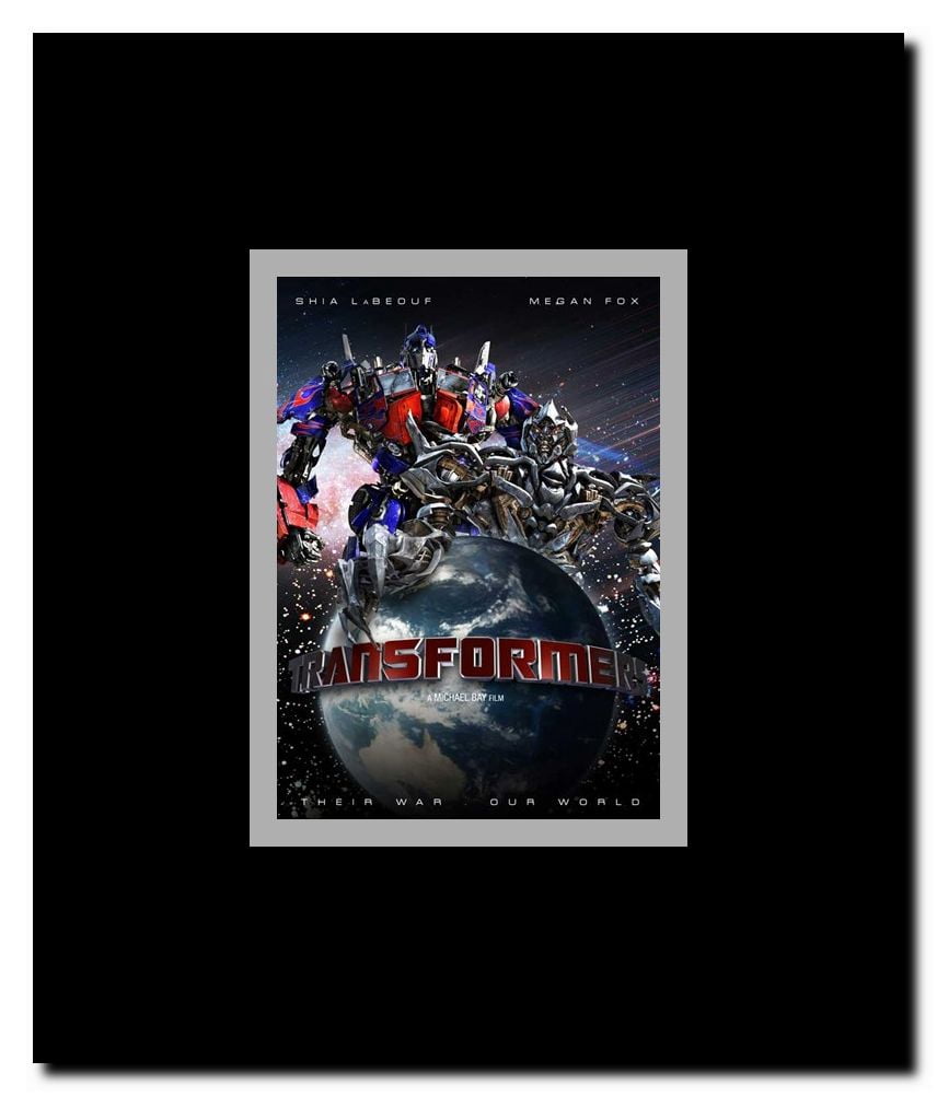 Transformers - Canadian - style O Framed Movie Poster