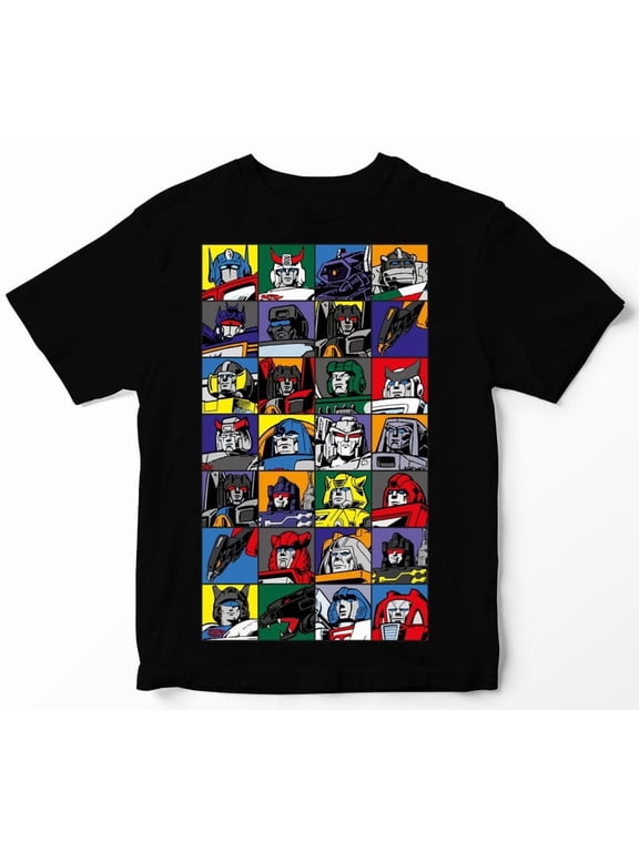 Transformers Characters T-shirt Sizes S-5XL