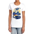 thumbnail image 1 of Transformers Chase Women's T Shirt, White, Large, 1 of 6