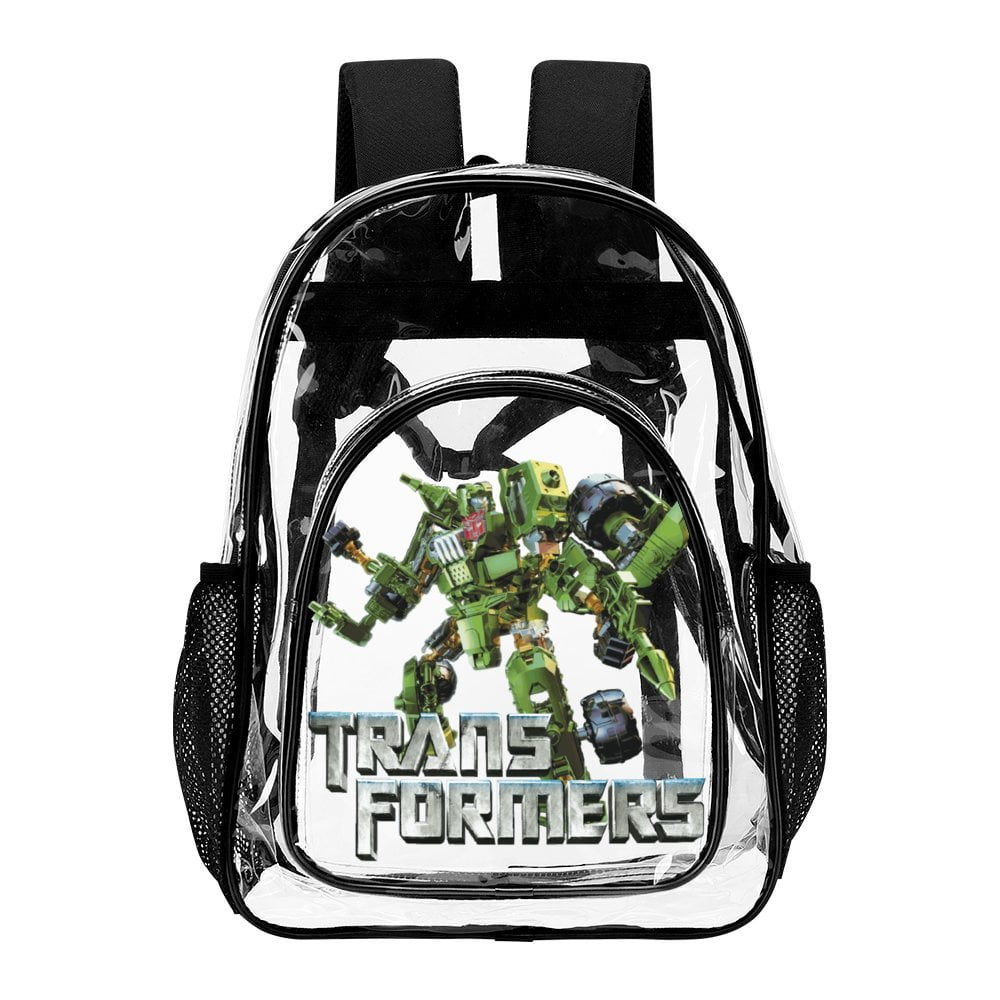 Transformers Clear Backpack Heavy Duty Transparent Backpack Large Clear
