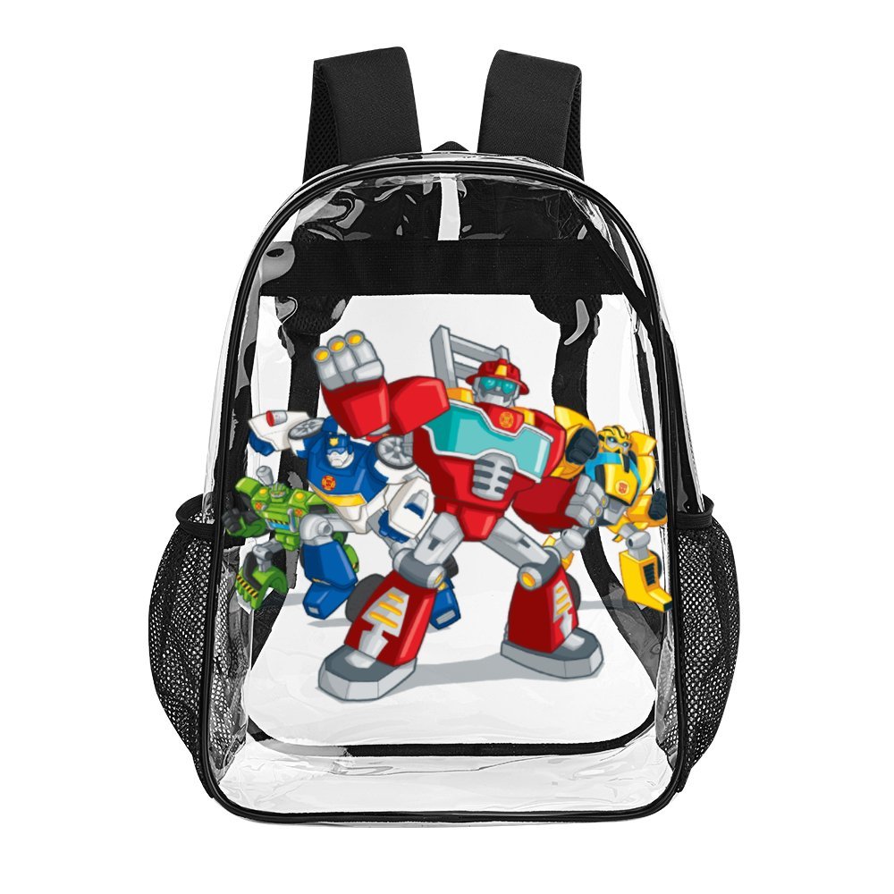 Transformers Clear Backpack Heavy Duty Transparent Backpack Large Clear