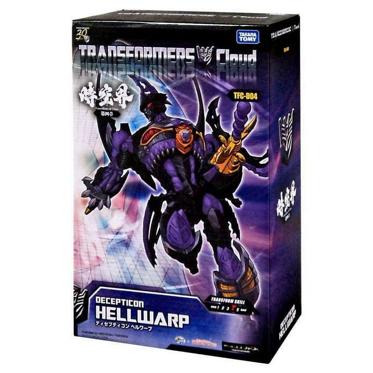 Transformers Cloud Guardians of Time Hellwarp Action Figure