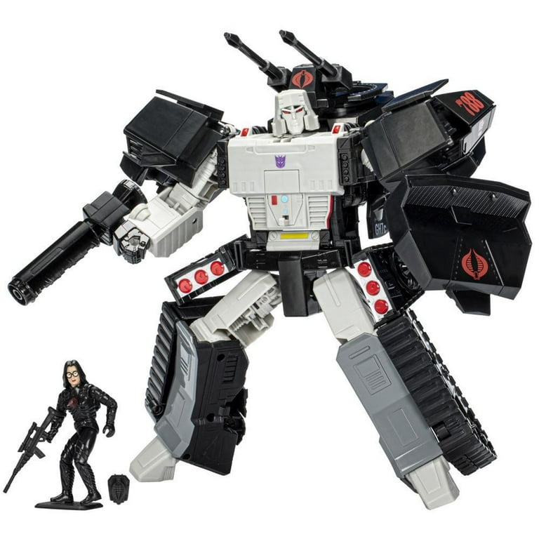 Transformers Collaborative G.I. Joe Mash-Up Megatron H.I.S.S. Tank with  Cobra Baroness Figure