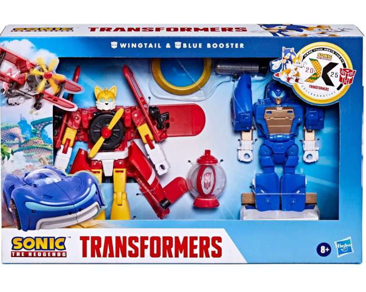 Transformers Collaborative Mash Up! Wingtail & Blue Booster