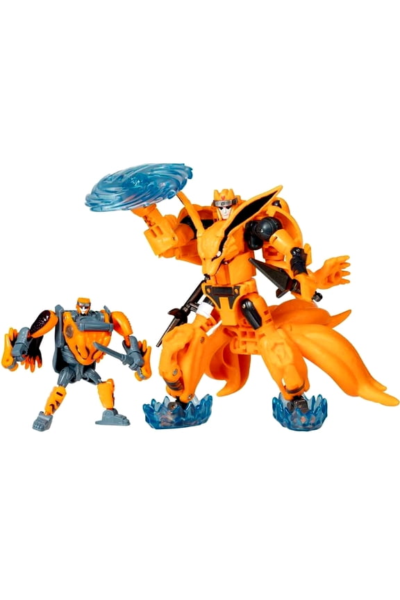 Collaborative Naruto Shippuden x Transformers Kurama and Gamakichi