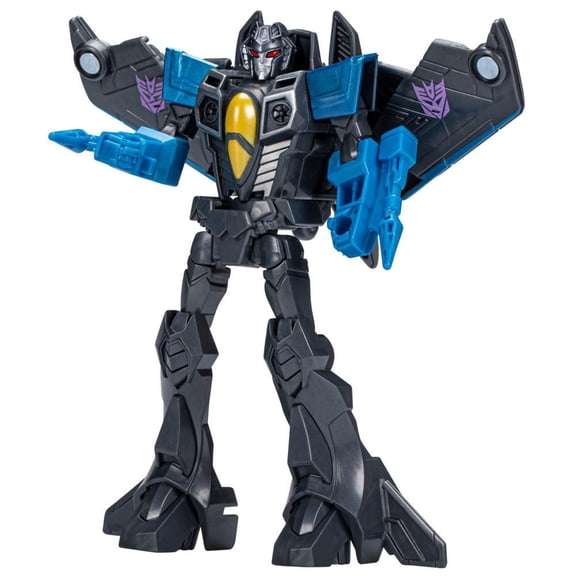 Transformers Collectible Child Skywarp Action Figure, Plastic Multicolor, 7.99"W x 7.01"H, 0.291 lb