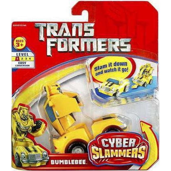 Transformers Cyber Slammers Bumblebee Action Figure