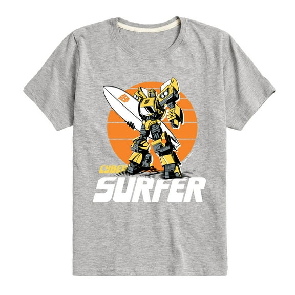 Transformers - Cyber Surfer - Kids Toddler And Youth Short Sleeve T - Shirt
