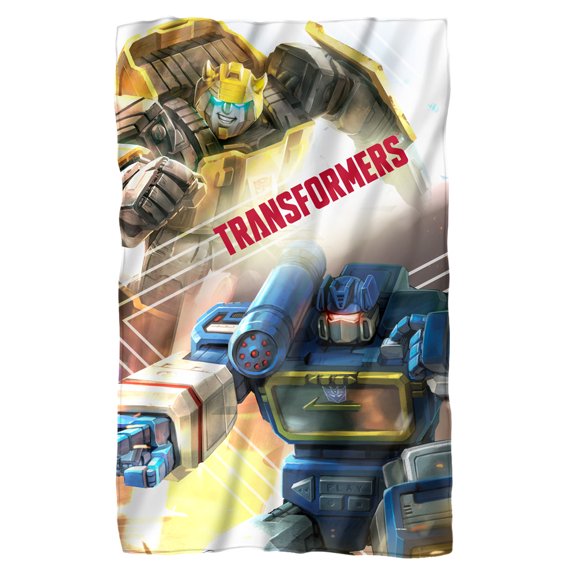 Transformers Cybertron Warriors Fleece Blanket 36' x 58'