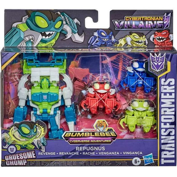 Repugnus & Pesticons Transformers Cyberverse Battle for Cyberton