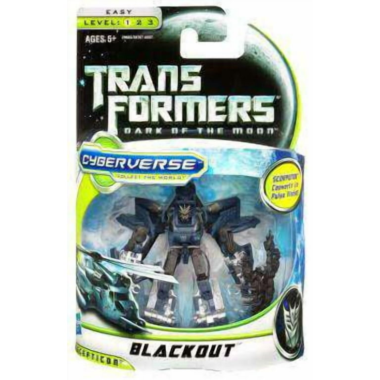 Transformers Cyberverse Blackout Action Figure - Walmart.com
