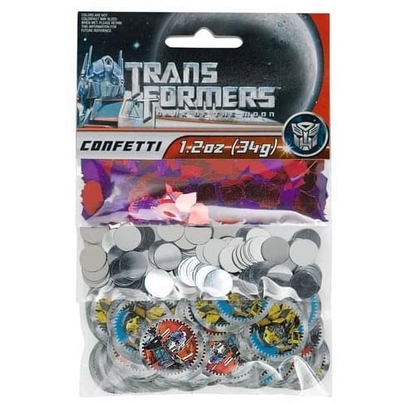 Transformers 'Dark of the Moon' Paper Confetti Value Pack (3 types)
