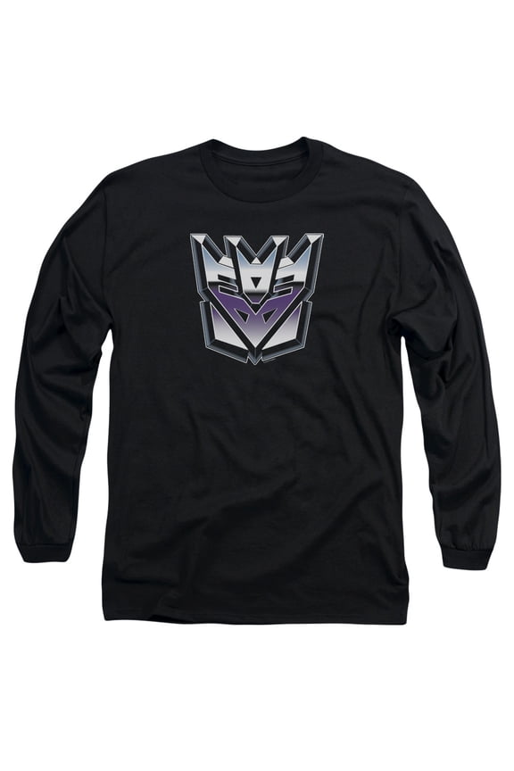 - Decepticon Airbrush Logo - Long Sleeve Shirt - Small