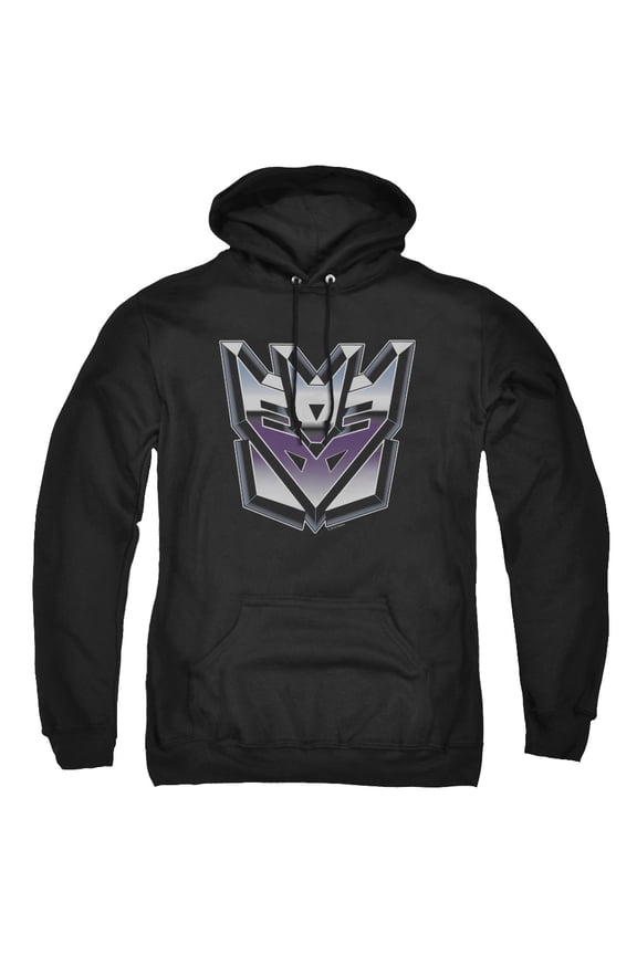 Transformers - Decepticon Airbrush Logo - Pull-Over Hoodie - Medium