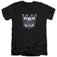 thumbnail image 1 of Transformers - Decepticon Airbrush Logo - Slim Fit V Neck Shirt - Medium, 1 of 2