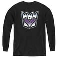thumbnail image 1 of Transformers - Decepticon Airbrush Logo - Youth Long Sleeve Shirt - Large, 1 of 2