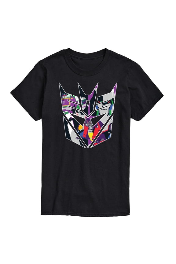 - Decepticon Crop Logo - Adult Short Sleeve Tee
