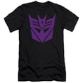 thumbnail image 1 of Transformers Decepticon S/S Adult 30/1 T-Shirt Black, 1 of 1