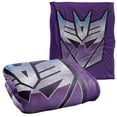 thumbnail image 1 of Transformers Decepticon Shine Silky Touch Super Soft Throw Blanket 50' x 60', 1 of 6
