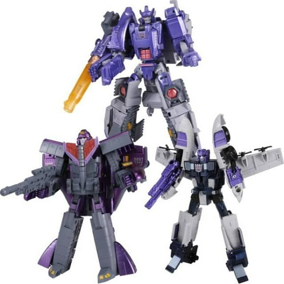 Transformers Decepticon Specialists Asia Market Action Figures, Multicolor, 2.2 lb, 3 Pack