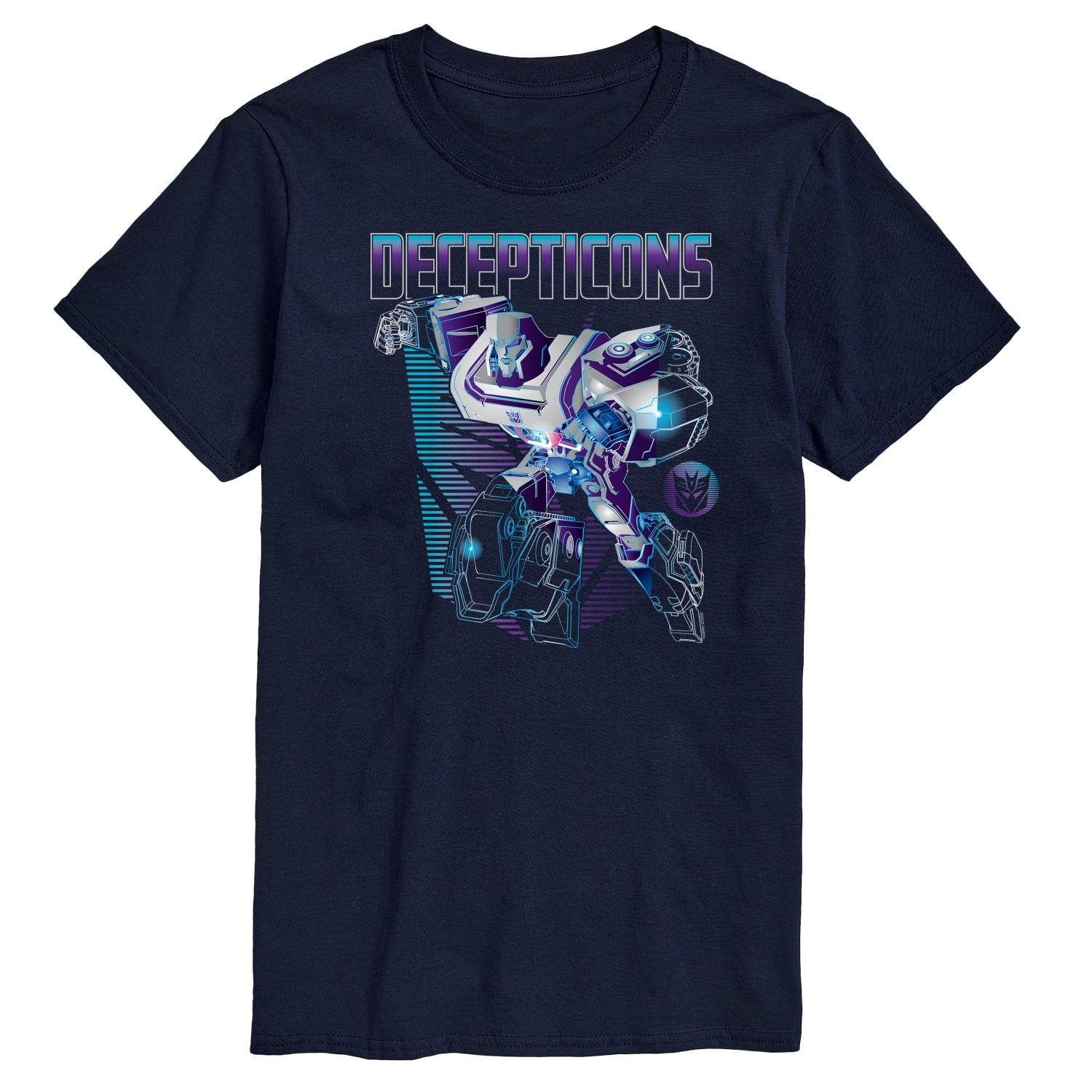 Transformers - Decepticons Grid - Adult Short Sleeve Tee - Walmart.com