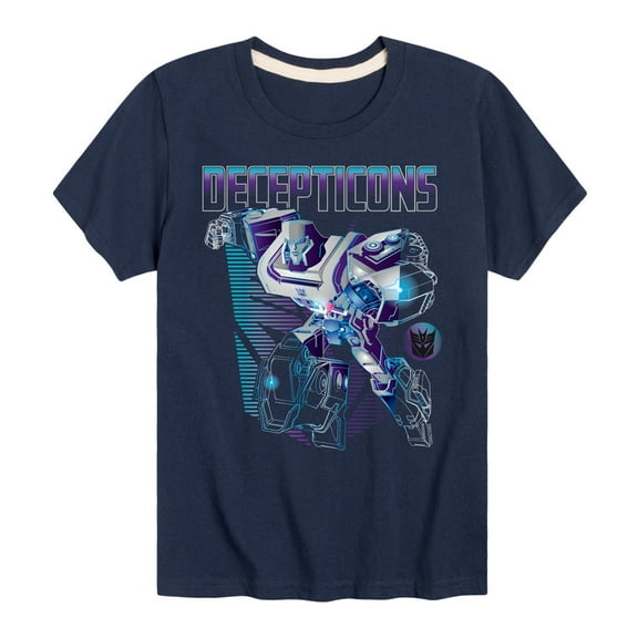 Transformers - Decepticons Grid - Kids Toddler And Youth Short Sleeve T - Shirt