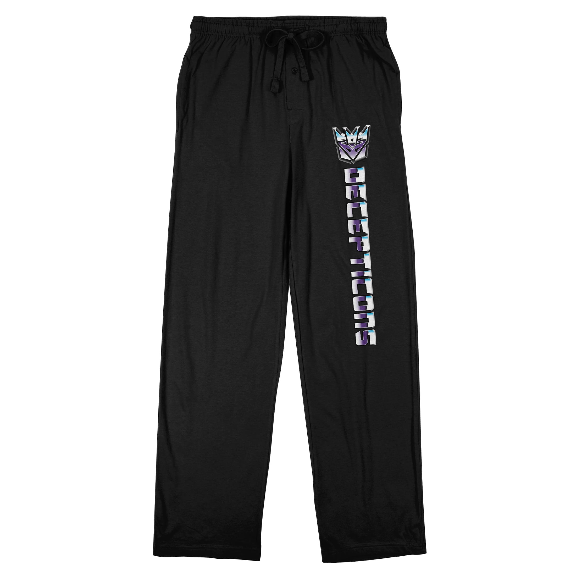 Transformers Decepticons Men's Black Sleep Pajama Pants-Large - Walmart.com