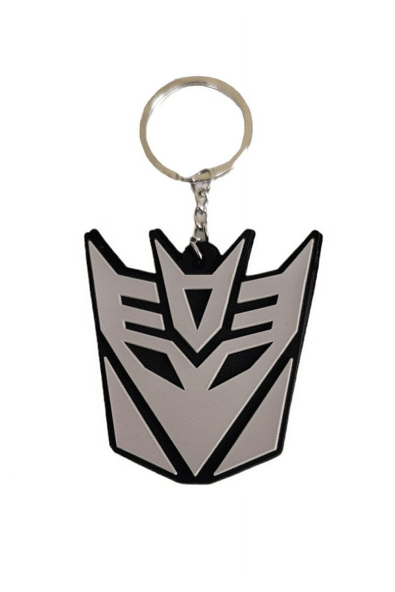 Decepticons Symbol Double Sided PVC Keychain