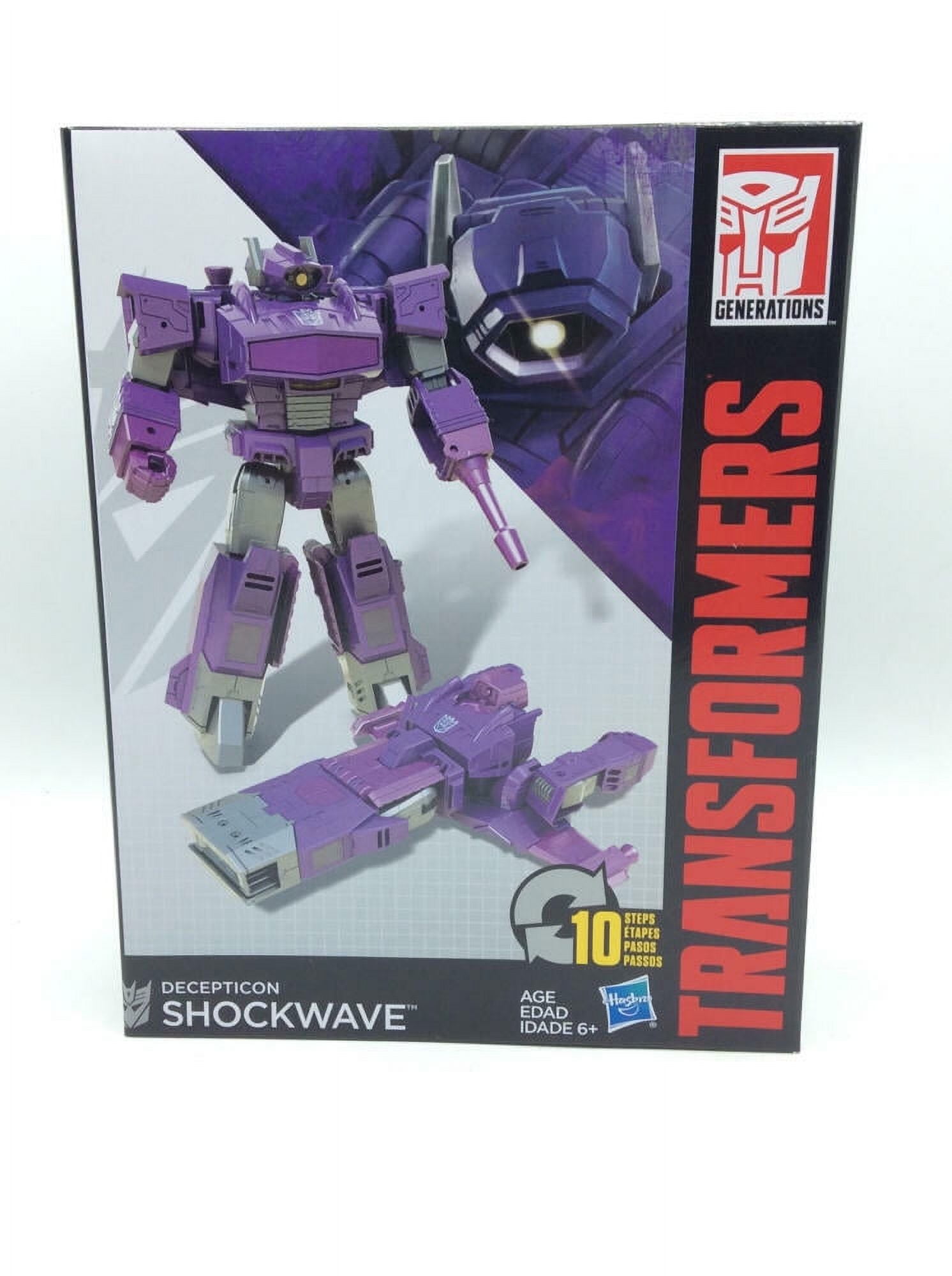 Transformers Deception Shockwave Action Figures, 6 in, 0.5 lb