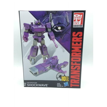 Transformers Deception Shockwave Action Figures, 6 in, 0.5 lb