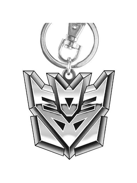 Transformers Deceptions Logo Pewter Key Chain