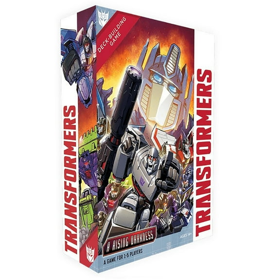 Transformers Deck-Building Game: A Rising Darkness Expansion - Standalone Expansion, Ages 14+, 1-5 Players, 45-90 Min