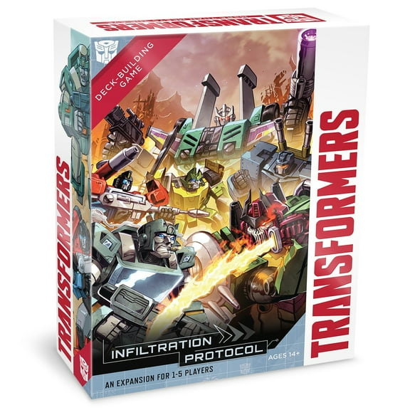 Transformers Deck-Building Game: Infiltration Protocol Expansion - Ages 14+, 1-5 Players