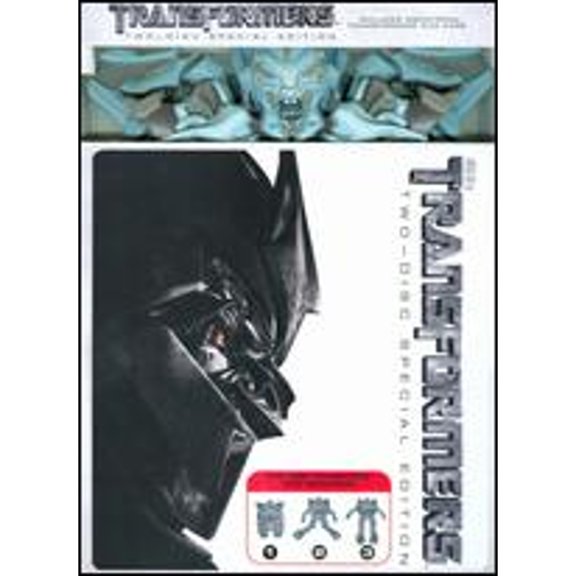 Pre-Owned Transformers [Deluxe Edition] [2 Discs] [Special Megatron Transforming Package] (DVD 0032429037763) directed by Michael Bay