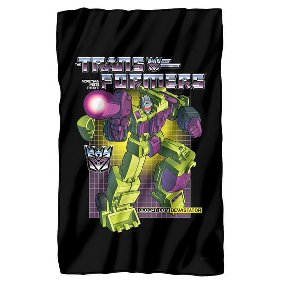 Transformers Devastator Fleece Blanket 36' x 58'
