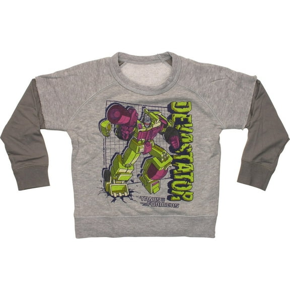 Transformers Devastator Reverse Toddler Sweatshirt